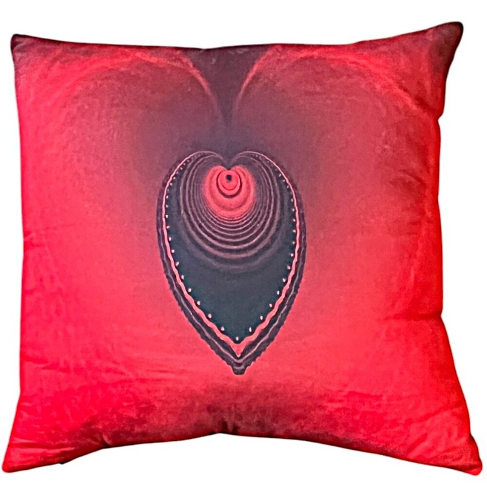 Red Sacral ChakraThrow Pillow by Vida, 100% Cotton